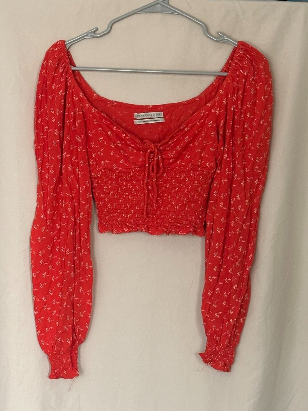 Urban Outfitters Sweetheart Peasant Blouse size S